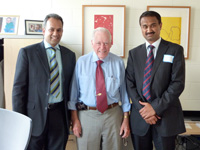 Mr. Pramod Achan with Dr Bill Harris